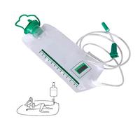 Enema Bag Kit, Home Enema Colonic Irrigation Kit Bag, Enema Bag Kit for Colon Cleansing, Coffee Enema Flushing kit, Reusable Enema Bag Kit, Enema Bag kit with drip Pot (1.2 L)