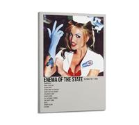 Enema of The State by Blink-182 Poster Wall Art Aesthetic Cover Poster Design Painting for Living Room Bed Room 12x18inch(30x45cm) Frame-style