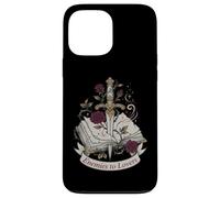 Enemies to Lovers Bookish Dagger and Roses Fantasy Reader Case for iPhone 13 Pro Max
