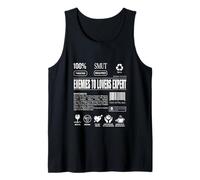 Enemies to Lovers Expert Label Bookish Smutty Book Merch Tank Top