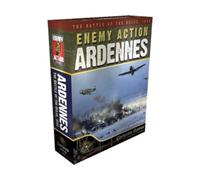 Enemy Action Ardennes: Classic Military Strategy Tabletop Game - Portable Miniature Wargame - Age 14+
