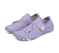 ENEN Barefoot Shoes for Womens Mens, Grounding Water Shoes Size 5-8.5 Beach Swimming Socks Wide Fit Non-Slip Lightweight for Swimming Pool Beach Snorkeling Diving Lake (8.5,1001 Purple)