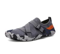 ENEN Barefoot Shoes for Womens Mens, Grounding Water Shoes Size 5-8.5 Beach Swimming Socks Wide Fit Non-Slip Lightweight for Swimming Pool Beach Snorkeling Diving Lake (5,A026 Dark Gray)