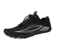 ENEN Barefoot Shoes for Womens Mens, Grounding Water Shoes Size 5-8.5 Beach Swimming Socks Wide Fit Non-Slip Lightweight for Swimming Pool Beach Snorkeling Diving Lake (5.5,A618 Black)