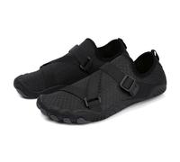 ENEN Barefoot Shoes for Womens Mens, Grounding Water Shoes Size 5-8.5 Beach Swimming Socks Wide Fit Non-Slip Lightweight for Swimming Pool Beach Snorkeling Diving Lake (6,1001 Black)