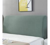 ENEN Headboard Cover Stretch Bed Headboard Cover All-inclusive Headboard Dustproof Protector Cover, Single Double King Size Headboard Covers for Bedroom Decor (200cm,Corn Velvet-Sage Green)