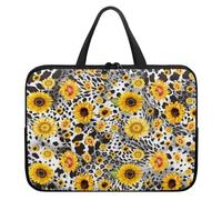 ENEN Laptop Bag 15 Inch, Waterproof Laptop Case 3D Flower Laptop Sleeve, Laptop Bags for Women Men Laptop Handbags for Business, Office, School (13’’,Sunflower 3)