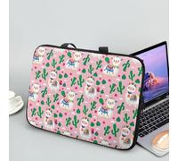 ENEN Laptop Bag 3D Alpaca 10-17 Inch Laptop Case Laptop Sleeve With Zippered Laptop Bags for Women Men, Laptop Handbags for Business, Office, School (10 inch,Cactus)
