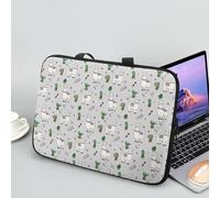 ENEN Laptop Bag 3D Alpaca 10-17 Inch Laptop Case Laptop Sleeve With Zippered Laptop Bags for Women Men, Laptop Handbags for Business, Office, School (12 inch,Grey)