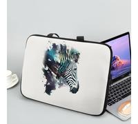 ENEN Laptop Bag, Zebra print 10-17 Inch Laptop Case Laptop Sleeve With Zippered Laptop Bags for Women Men, Laptop Handbags for Business, Office, School (10 inch,Style 3)