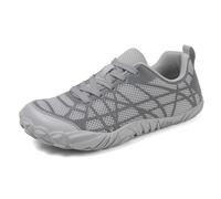 ENEN Men's Trekking & Hiking Footwear, Breathable Walking Boots Mens, Lightweight Sport Outdoor Shoes, Trainers Camping Climbing Shoes (A88 Gray,5.5)