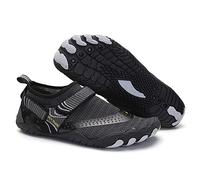 ENEN Sports Water Shoes Mens Womens, Summer Aqua Shoes Durable Lightweight Beach Shoes for Outdoor Swim Surf Yoga Walking Diving Black