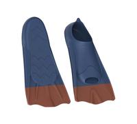 ENEN Swim Fins Adult Training Size 27-44, Silicone Training Fin Swimming Adjustable Lightweight Fins Soft Comfort for Kids Children Adult Men Women (XL(39-41),LY23 Blue Brown)