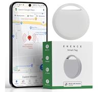 Enence Smart Tracking Device Tag for Keys, Wallet, Luggage, Pets Tracker Tag Work with Find My, Item Finders Tracking Tags - 1 Pack (Android - Smart Tag)