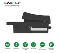 Ener-J 1 Gang Grid Type Grid Switch Black Body