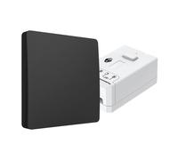 ENER-J 1 Gang Wireless Kinetic Switch Black with 100W RF WiFi Dimmable ENER-J Black