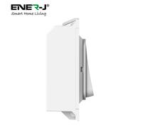 ENER-J 1 Gang Wireless Kinetic Switch Style, White Body (ECO Series) - Pack of 2