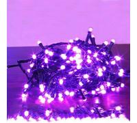 Ener-J 100 Led Pink Chaser String Lights 10 Metre Indoor Outdoor With 8 Lighting Functions