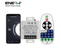 Ener-J 12V/24V Dimmable Wifi Controller For Led Strips, Max 360W