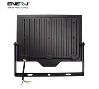 ENER-J 150W LED Floodlights With CCT Switchable PIR ready 13500 Lm IP65 3 in Black ENER-J Black