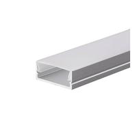 ENER-J 17x7mm Aluminium LED Profile with PC Cover 2m Kit (4) in White ENER-J White