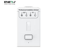ENER-J 1A RF Dimmable Receiver Compatible with Switches Dimmable in White ENER-J White