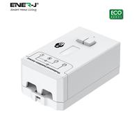 ENER-J 2 Way Wireless RF WiFi Receiver 5A x 2 Non Dimmable Dimmable in White ENER-J White