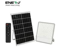 Ener-J 200W Led Floodlights With Solar Panel Ip65 Waterproof With Remote Control