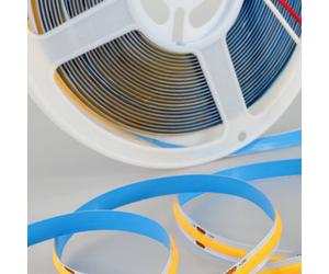 Ener-J 24V Cob Led Strip Lights 30 Meters Reel With 480 Leds/m, 12W/m, 1200Lm/m, Cri 90-92, 3000K, Ip68