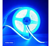 Ener-J 24V Cob Led Strip Lights With 480 Leds/m, 10W/m, 800Lm/m, Cri 90-92, Blue Colour