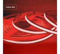 Ener-J 24V Cob Led Strip Lights With 480 Leds/m, 10W/m, 800Lm/m, Cri 90-92, Red Colour