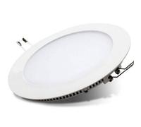 Ener-J 24W Recessed Round Led Mini Panel 280mm Diameter (Hole Size 265mm), 3000K (Pack Of 4)