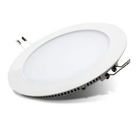 ENER-J 24W Recessed Round LED Mini Panel 280mm Diameter | Pack of 4 - 6000K
