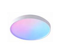 ENER-J 24W Scenic Surface LED Ceiling Light, RGBIC Colour Changing 380mm Round, Dimmable with Scene Modes in White ENER-J White
