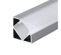 Ener-J 25 21mm X 17 5mm Corner Aluminum Profile With Pc Cover 2M Kit 0 9mm Thickness Pack Of 4
