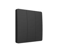 ENER-J 3 Gang Wireless Kinetic Switch Black IP55 Pro Series ENER-J Black