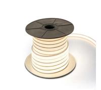 ENER-J 30 Meters 24V Silicon Neon Strip, Size: 10x10mm, IP65. Includes 30pcs Clips & 5 connector cable, Natural White