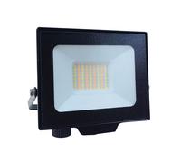 ENER-J 30W LED Floodlight CCT Switchable IP65 Weatherproof Black 2700 Lumens 240V in White ENER-J White