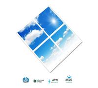 Ener-J 3D Sky Cloud Led Panel 60X60Cm 4Pcs Set 40W 6000K