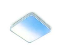 ENER-J 40W Scenic Surface LED Ceiling Light with multiple built-in modes, CCT+RGBIC, Square, Size: 380x380mm