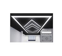 Ener-J 432W Designer Ceiling Lights With Frame (4 Arrow And Border)