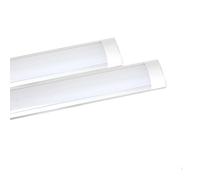ENER-J 45W Prismatic LED Tube Batten complete fitting 1.5m, 4000 lumens, 4000K (pack of 2 units) in White | Size: 25 cm diameter x 19 cm high ENER-J White 25 cm diameter x 19 cm high