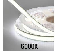 ENER-J 5 Meter 12V LED COB Strip, 6000K IP20 (Power Supply Not Included)