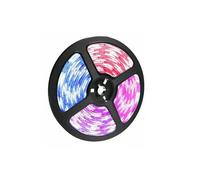 ENER-J 5 Meters Smart Wi-Fi RGB Colour Changing LED Strip Kit, Dimmable, IP20, for Bedroom Ceiling Party Decoration with Remote and Plug