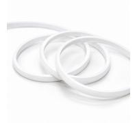 Ener-J 50M Fcob Neon Rope Light Kit, 10W/m, 800Lm/m, 6500K With 1 Power Cord, 25 Holders And 10 End Caps