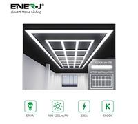 Ener-J 576W Designer Ceiling Lights With Frame 18 Square Boxes And Border