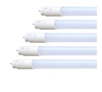 Ener-J 5ft (150cm) T8 LED Nano Plastic Tubes, 22W, CCT Switchable, Shatterproof | Pack of 5 - 3000K/4000K/6000K