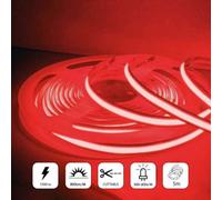 Ener-J 5M Led Cob Strip 320L/m 24V, Red With Rf Dimmer And 25W Plug & Play Power Supply