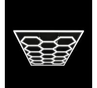 ENER-J 600W LED Car Showroom Light System | 6500K T5 Tubes in White | Size: 25 cm diameter x 19 cm high ENER-J White 25 cm diameter x 19 cm high