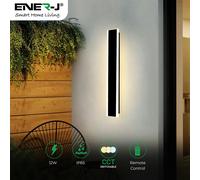 Ener-J 60cm Outdoor LED Wall Light - 32W CCT Tunable & Dimmable - IP65